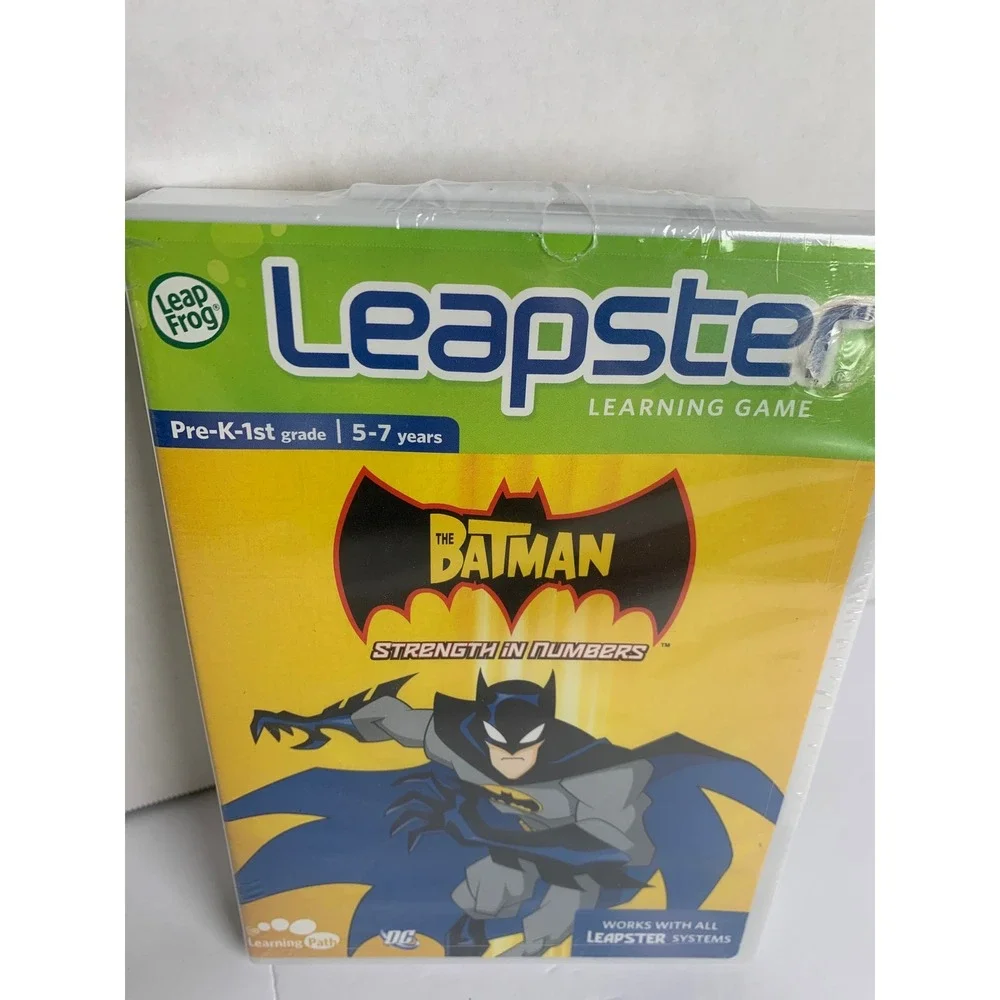 LeapFrog Leapster The Batman Strength in Numbers Learning Game‎ Pre-K-1st Grade